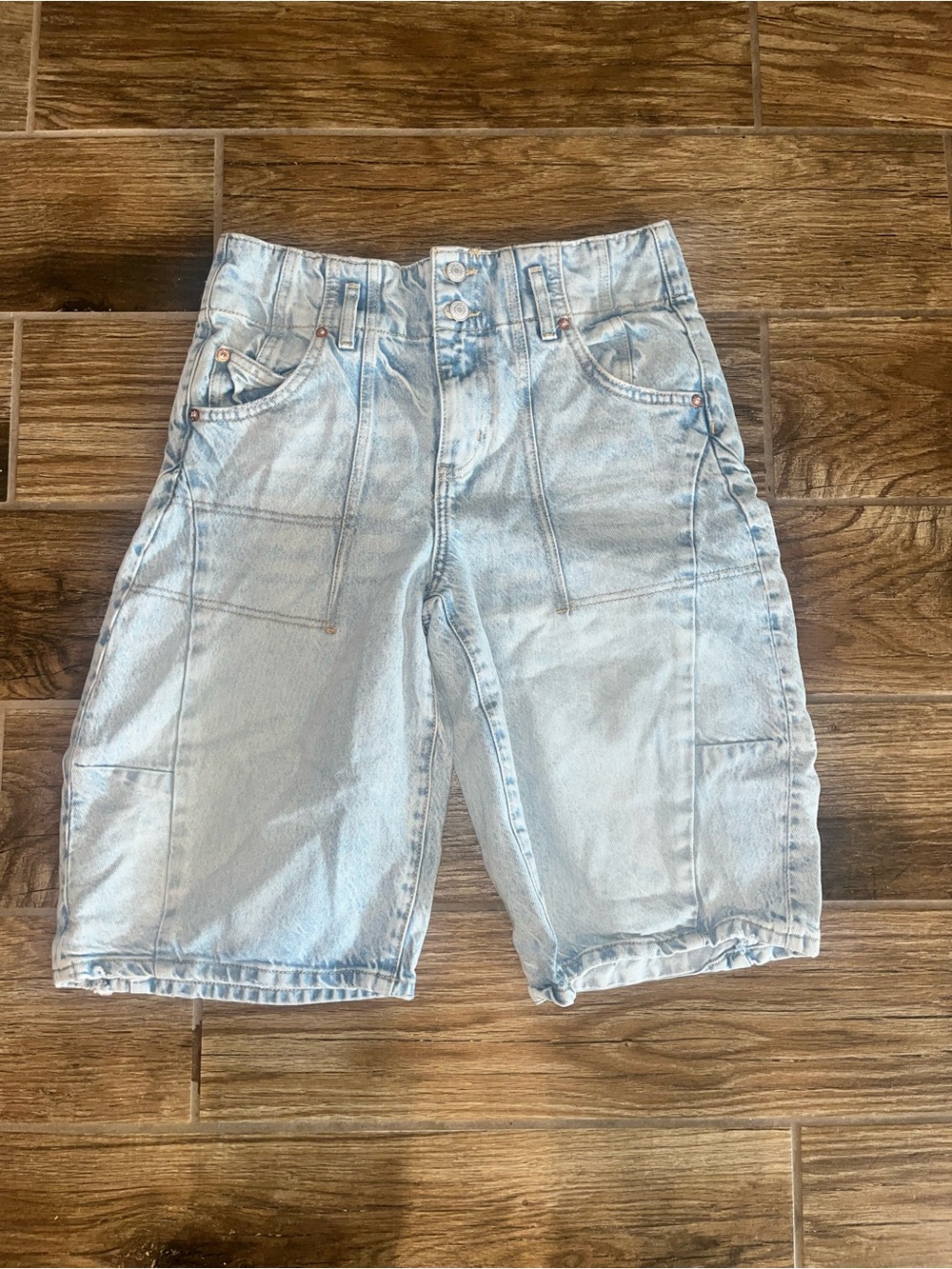 We The Free Extreme Measures Barrel Shorts by Free People - Picture 3 of 6